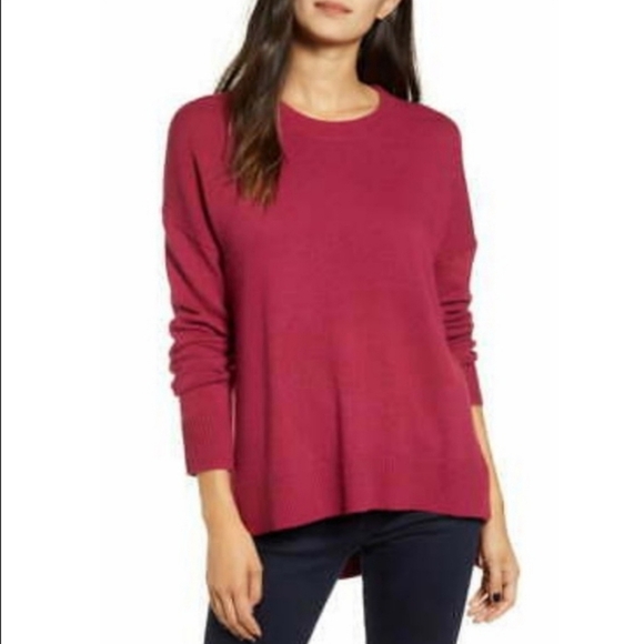 Chelsea 28 High/Low Crewneck Sweater SZ Med - Picture 1 of 8